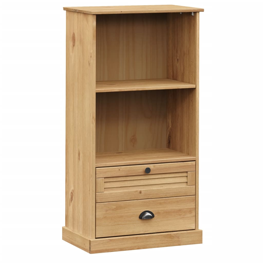 Vidaxl boekenkast vigo 60x35x114,5 cm massief grenenhout