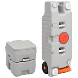 VidaXL Camping-Toiletten- und Wassertank-Set tragbar