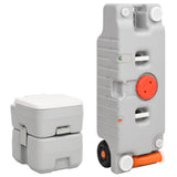 VidaXL Camping-Toiletten- und Wassertank-Set tragbar