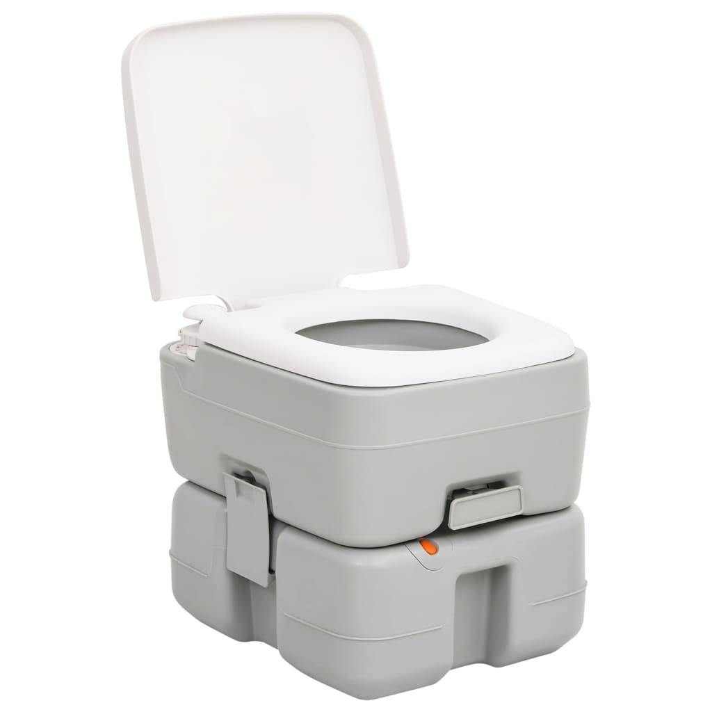 VidaXL Camping-Toiletten- und Wassertank-Set tragbar