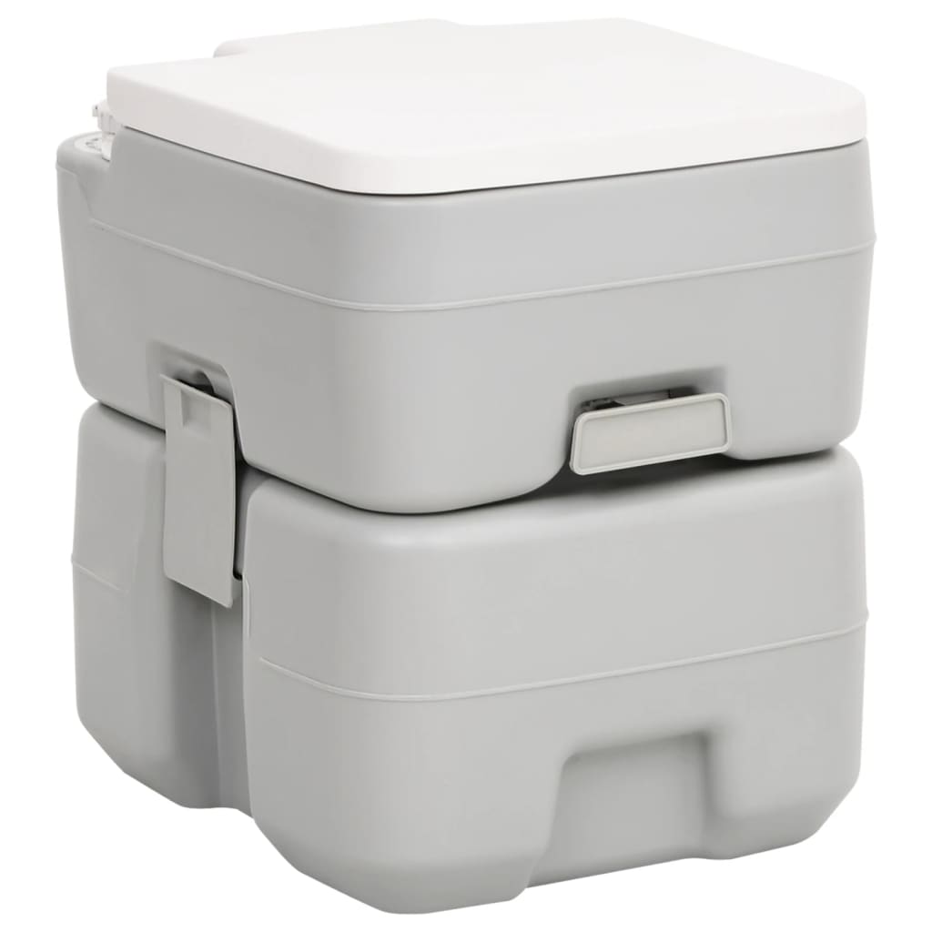 VidaXL Campingtoilette und Waschbecken tragbar