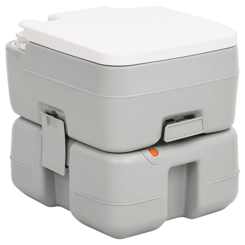 VidaXL Campingtoilette und Waschbecken tragbar