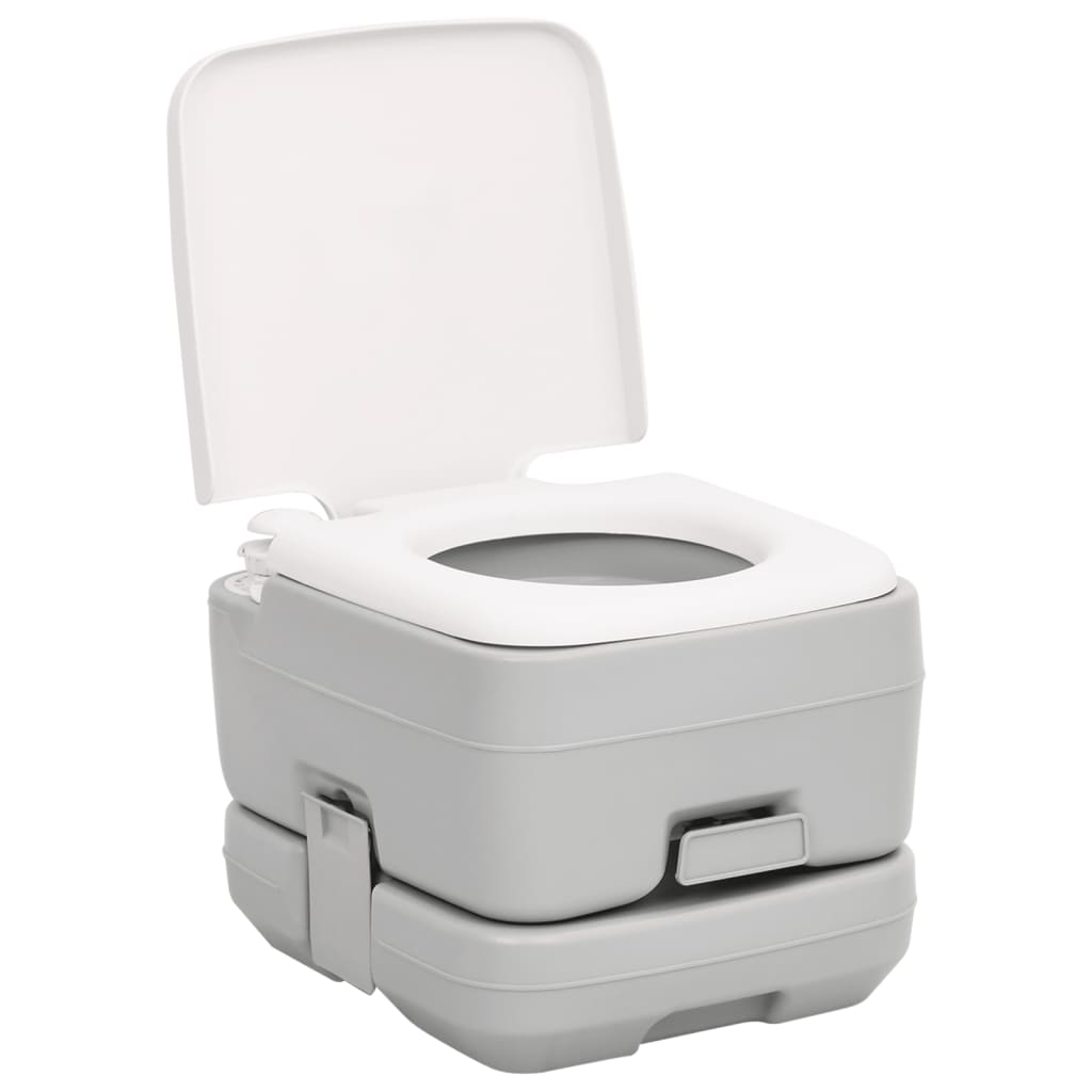 Vidaxl Camping -Toilette und Waschbecken tragbar
