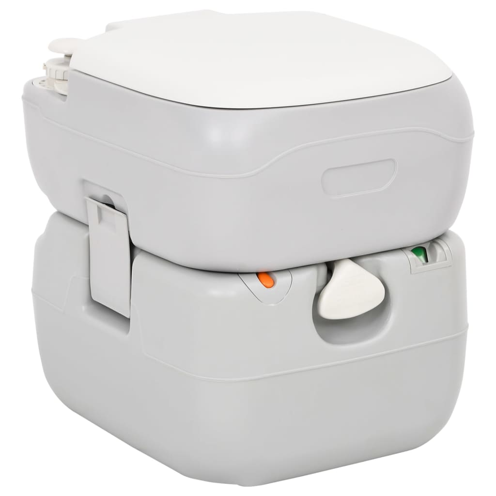 VidaXL Campingtoilette und Waschbecken tragbar