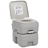 VidaXL Campingtoilette und Waschbecken mit Wassertank