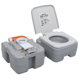 VidaXL Campingtoilette und Waschbecken mit Wassertank