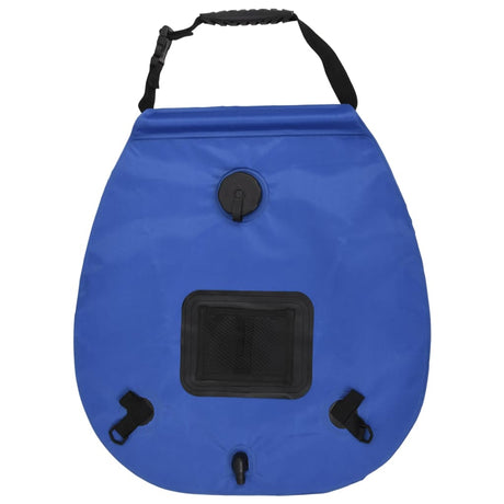Vidaxl Duschbag Camping 20 l PVC Blau