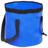 Vidaxl Emmers 2 PCs falten 30 l PVC Blau