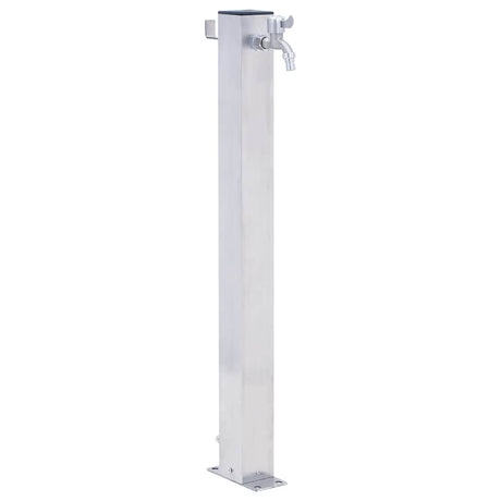 Vidaxx Wassersäule quadratisch 40 cm Edelstahl