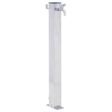 Vidaxx Wassersäule quadratisch 80 cm Edelstahl