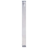 Vidaxx Wassersäule quadratisch 80 cm Edelstahl