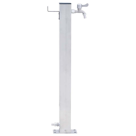 Vidaxx Wassersäule quadratisch 80 cm Edelstahl