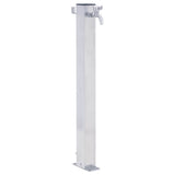 Vidaxx Wassersäule quadratisch 100 cm Edelstahl