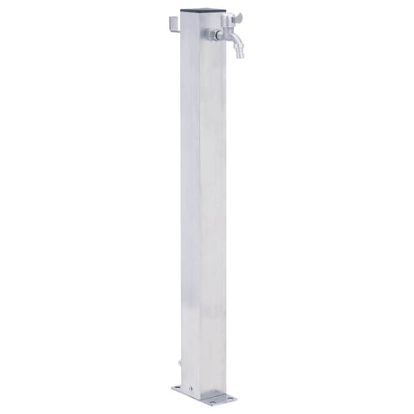 Vidaxx Wassersäule quadratisch 100 cm Edelstahl