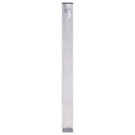 Vidaxx Wassersäule quadratisch 100 cm Edelstahl