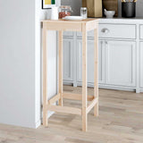 Vidaxl bartafel 50x50x110 cm massief grenenhout