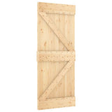 Vidaxx Tür Narvik 85x210 cm massives Kiefernholz
