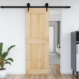 Vidaxx Tür Narvik 80x210 cm massives Kiefernholz