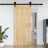VidaXL Tür NARVIK 100x210 cm massives Kiefernholz