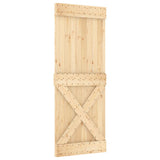 Vidaxx Tür Narvik 80x210 cm massives Kiefernholz