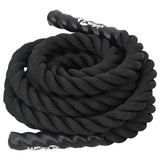 Vidaxl -Schlachtseil 6 m 4,5 kg Polyester schwarz