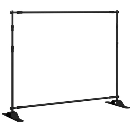 Vidaxx Hintergrundständer 2 Stück 254x243 cm Stahl schwarz