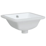 Vidaxx Rechteckwaschbecken 30,5x27x14 cm Keramik weiß