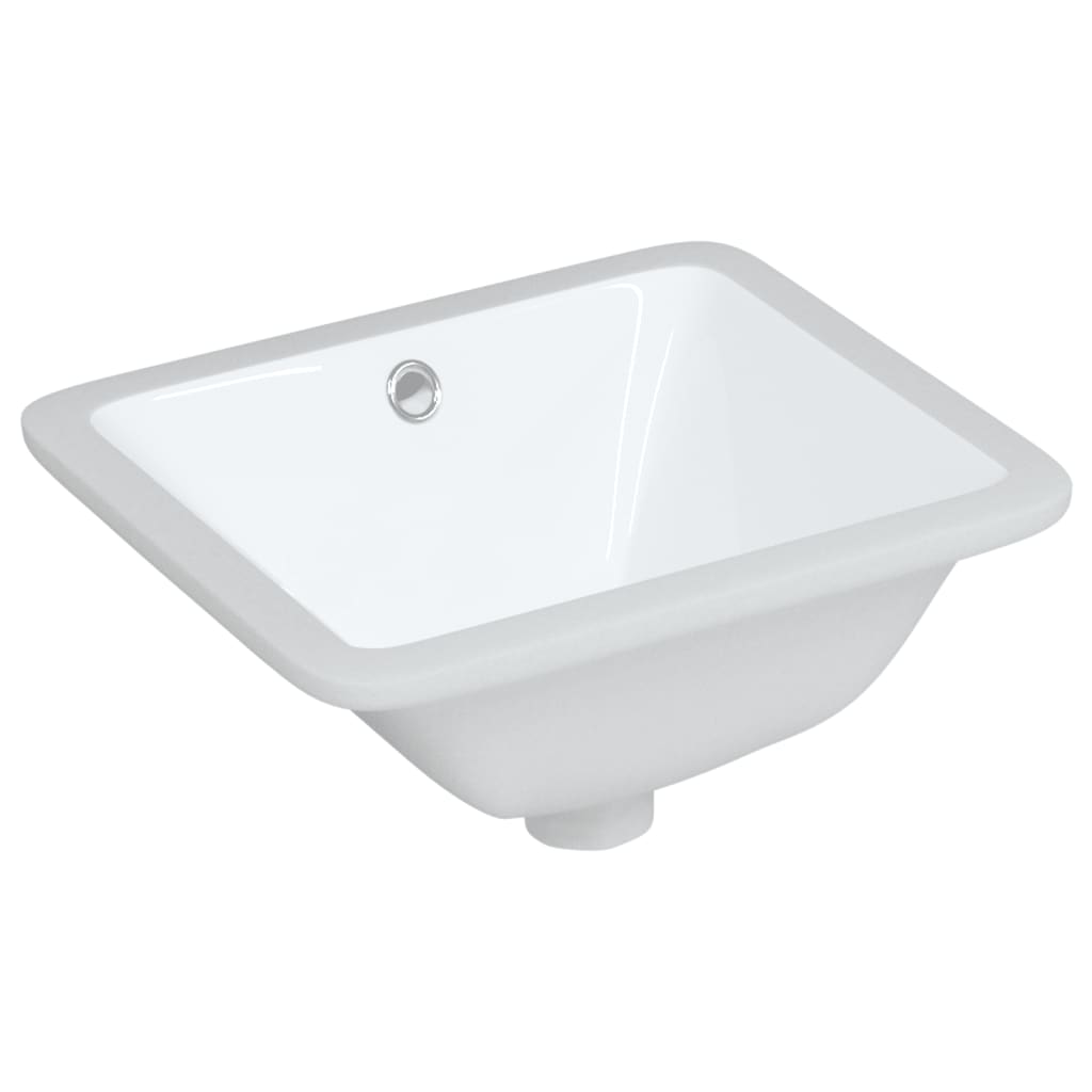 Vidaxx Rechteckwaschbecken 36,5x32x15,5 cm Keramik weiß
