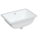 Vidaxx Rechteckwaschbecken 55,5x37,5x19 cm Keramik weiß