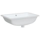 Vidaxx Rechteckwaschtisch 60x40x21 cm Keramik weiß