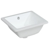 Vidaxx Rechteckwaschbecken 36x31,5x16,5 cm Keramik weiß