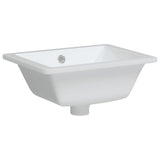 Vidaxx Rechteckwaschbecken 39x30x18,5 cm Keramik weiß