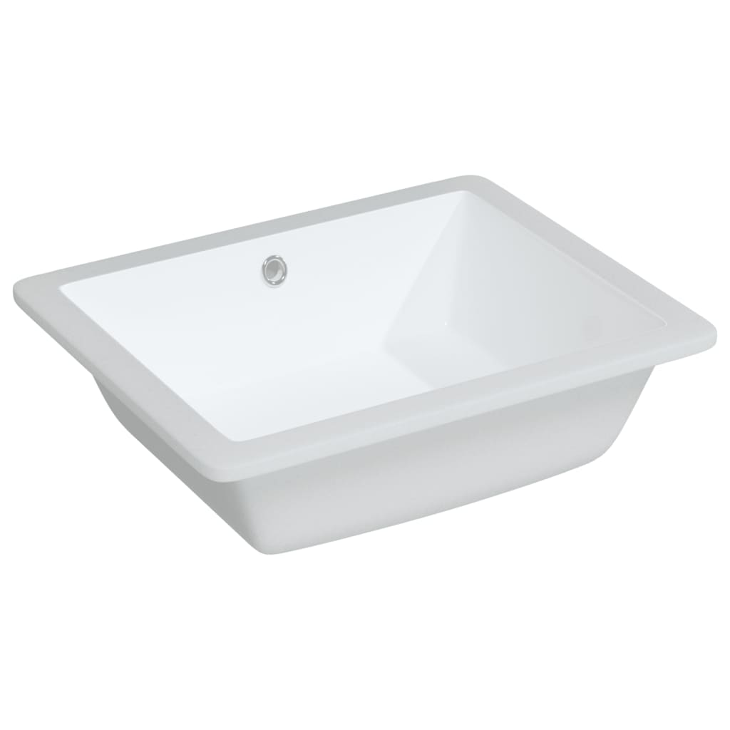 Vidaxx Rechteckwaschbecken 50x40,5x18,5 cm Keramik weiß