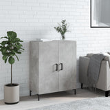 Vidaxl dressoir 69,5x34x90 cm bewerkt hout betongrijs