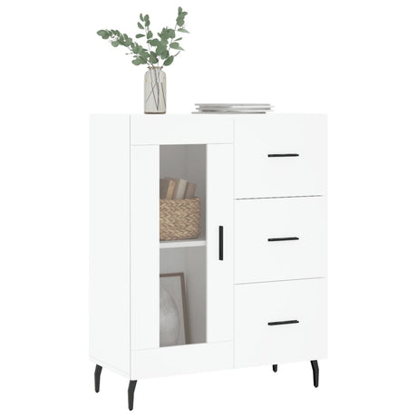 Vidaxl dressoir 69,5x34x90 cm bewerkt hout wit
