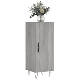 Vidaxl dressoir 34,5x34x90 cm bewerkt hout grijs sonoma eikenkleurig