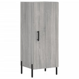 Vidaxl dressoir 34,5x34x90 cm bewerkt hout grijs sonoma eikenkleurig