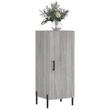 Vidaxl dressoir 34,5x34x90 cm bewerkt hout grijs sonoma eikenkleurig
