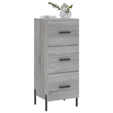 Vidaxl dressoir 34,5x34x90 cm bewerkt hout grijs sonoma eikenkleurig