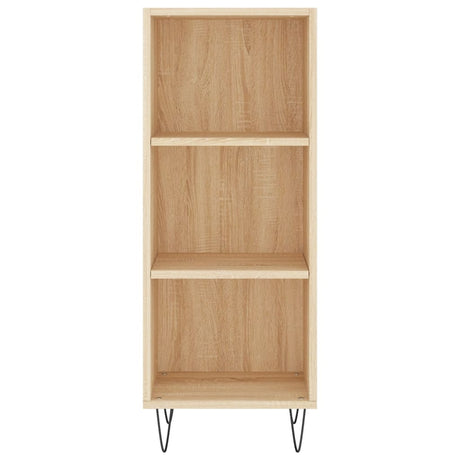 Vidaxl dressoir 34,5x32,5x90 cm bewerkt hout sonoma eikenkleurig