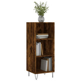 Vidaxl dressoir 34,5x32,5x90 cm bewerkt hout gerookt eikenkleurig