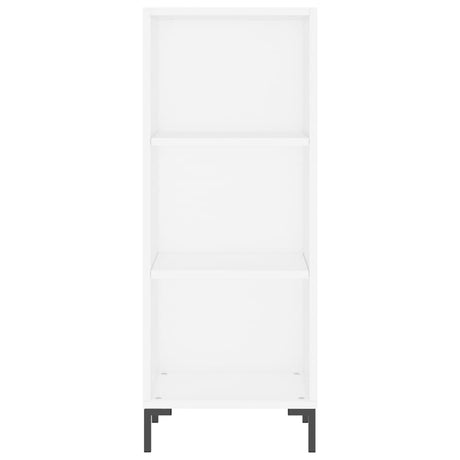Vidaxl dressoir 34,5x32,5x90 cm bewerkt hout wit