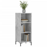Vidaxl dressoir 34,5x32,5x90 cm bewerkt hout betongrijs