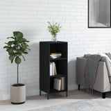 Vidaxl dressoir 34,5x32,5x90 cm bewerkt hout zwart