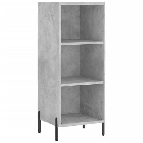 Vidaxl dressoir 34,5x32,5x90 cm bewerkt hout betongrijs