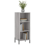 Vidaxl dressoir 34,5x32,5x90 cm bewerkt hout grijs sonoma eikenkleurig