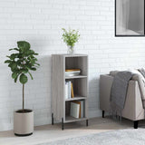Vidaxl dressoir 34,5x32,5x90 cm bewerkt hout grijs sonoma eikenkleurig