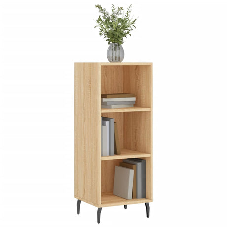 Vidaxl dressoir 34,5x32,5x90 cm bewerkt hout sonoma eikenkleurig