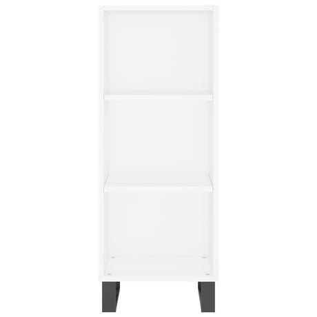 Vidaxl dressoir 34,5x32,5x90 cm bewerkt hout wit
