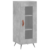 Vidaxl dressoir 34,5x34x90 cm bewerkt hout betongrijs